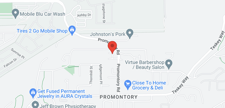 map of 2 5797 PROMONTORY ROAD